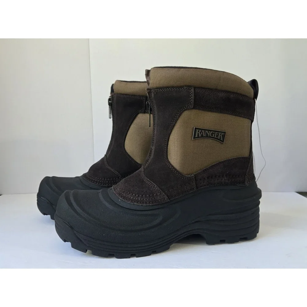 Ranger Mens sz 11‎ insulated winter boot NWT RP119 brown Flintlock
